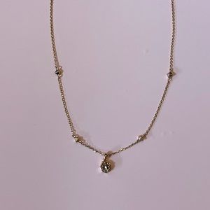 Kendra Scott Nola Rose Gold Pendant Necklace in Rose Gold Drusy